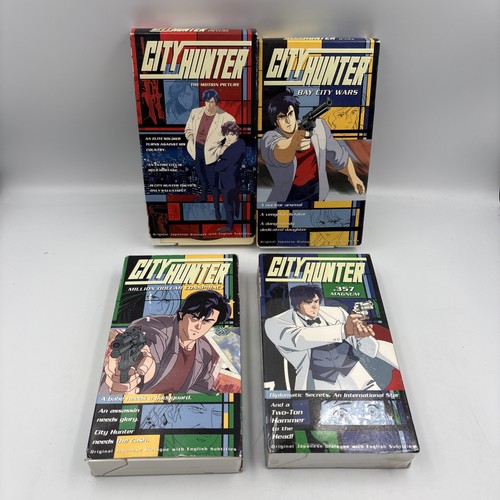 City hunter anime vhs - vhs, lot