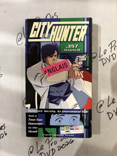 Vhs city hunter 357 magnum - hunter,